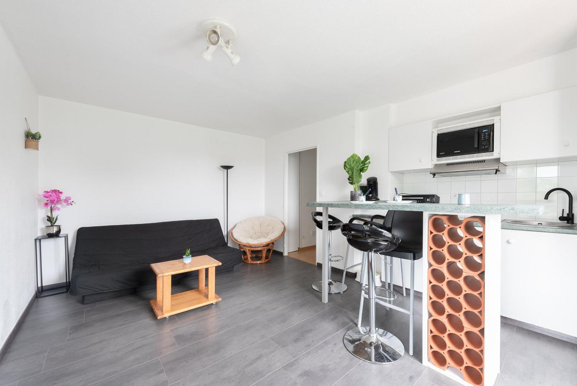 شقة T2 Rangueil - Terrasse + 2 Parkings - 4 Personnes تولوز المظهر الخارجي الصورة